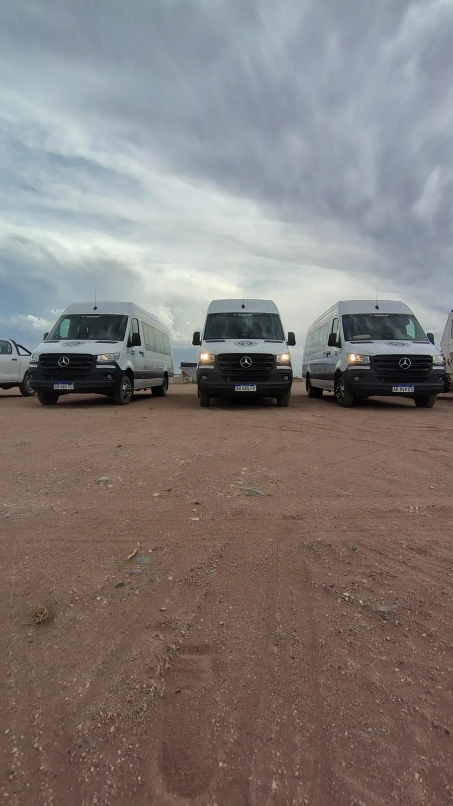 flota de camionetas